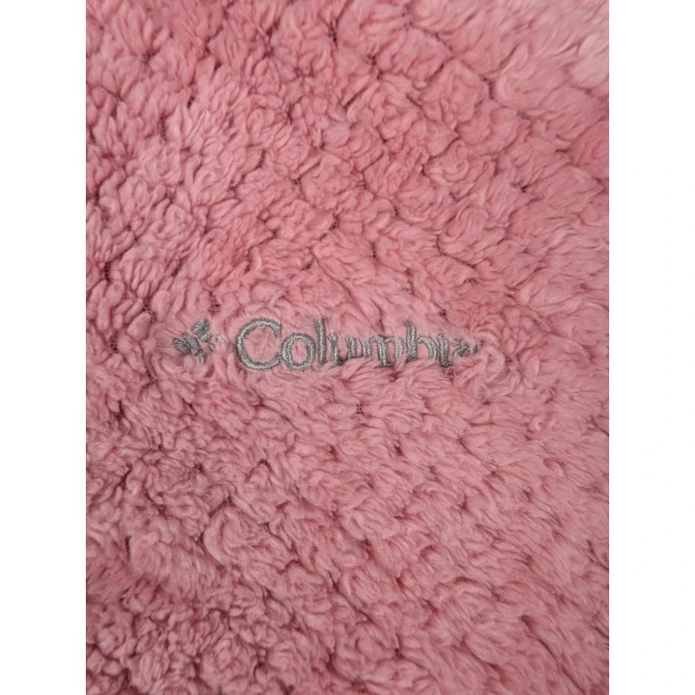 Columbia Girls/Youth‎ XL (18/20) Pink Sherpa Fleece Full Zip Jacket